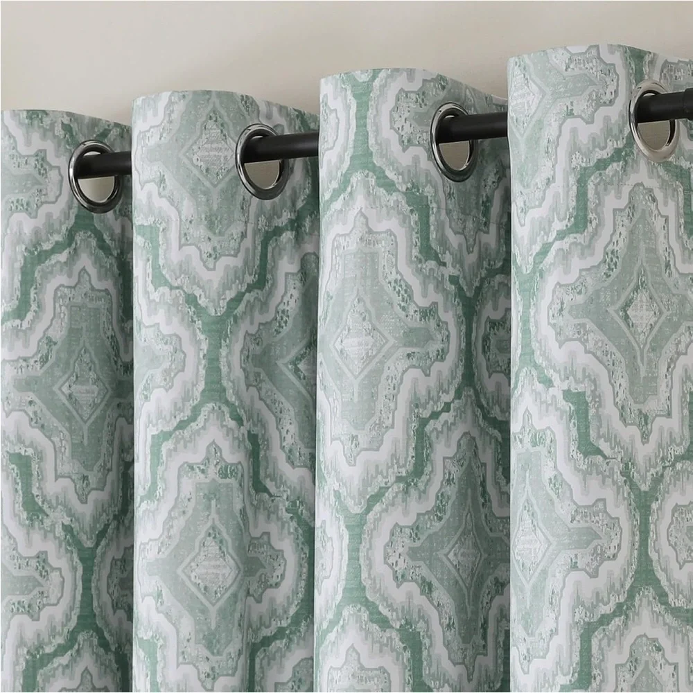 Airwill Full Blackout Curtains 63 Inches Long 2 Panels, Grommet Top Window (071)